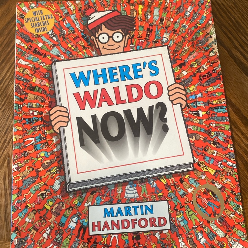 Find Waldo Now - Red paper back Book 
by Martin Handford
